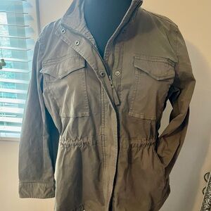 Style & Co. Khaki Utility Jacket